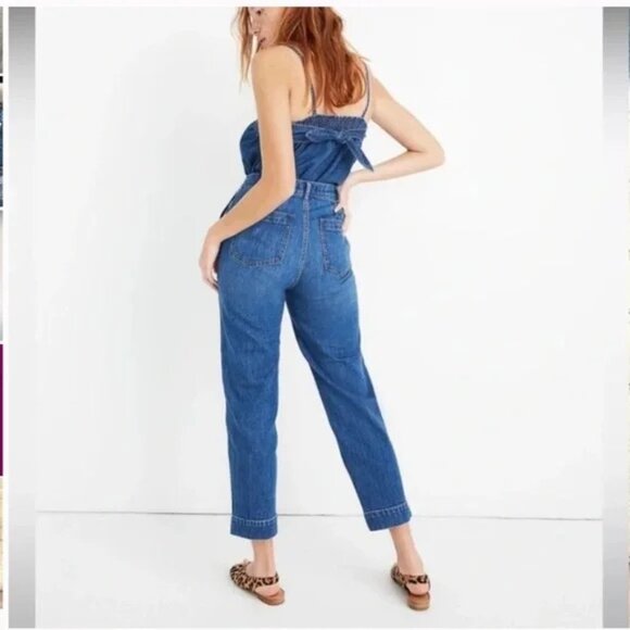 Madewell Tapered Jeans in Eastgate Wash: Button-Front Size 25 - Picture 2 of 7